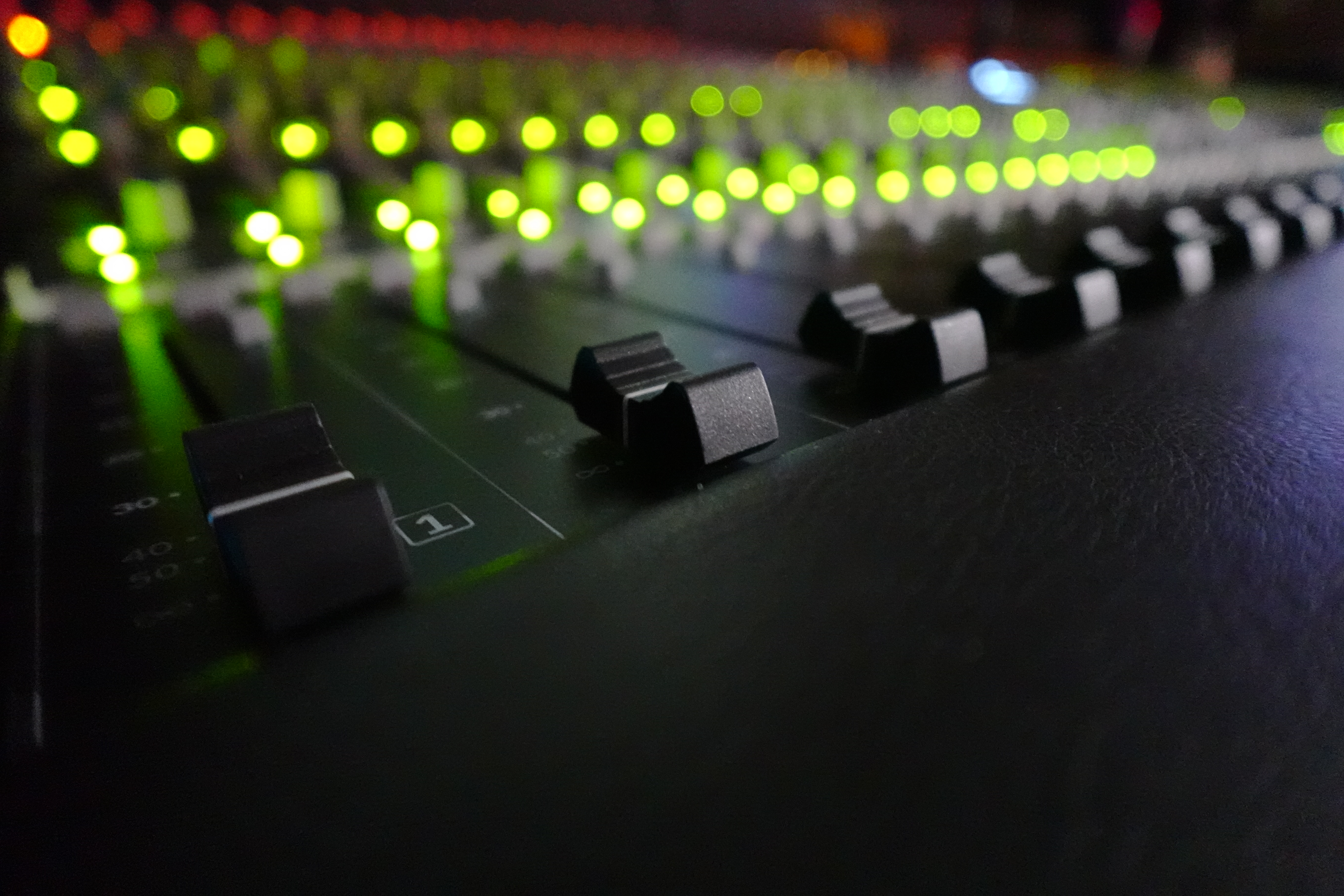 Mixing Console at Folk Audio